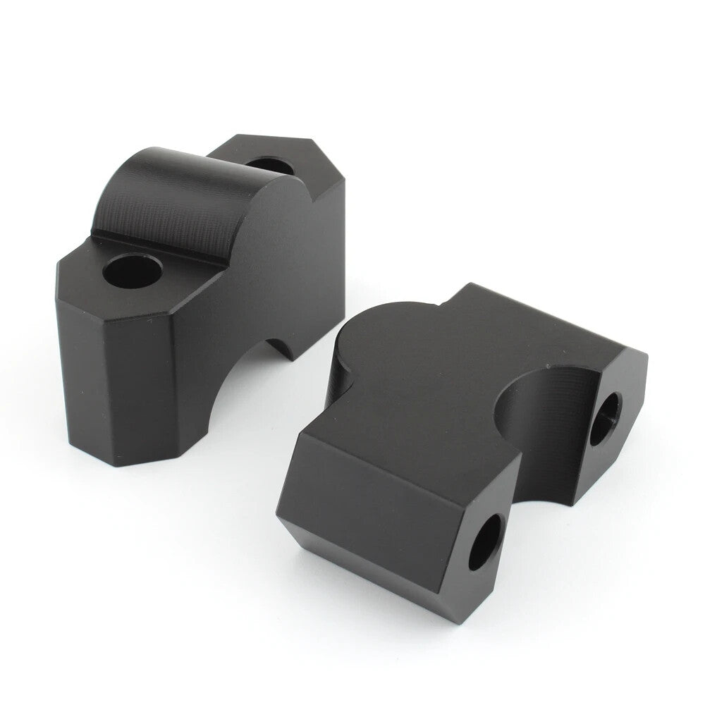 Handlebar Mount Riser Clamp Extender for KAWASAKI Z1000 2007-2009 Z750 2004-2011