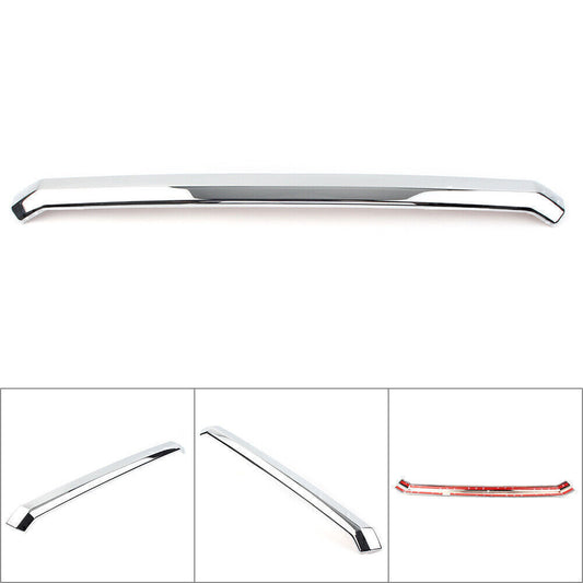 Front Head Hood Bonnet Strip Front Engine Cover Trim Fit for Toyota Tacoma 2015-19