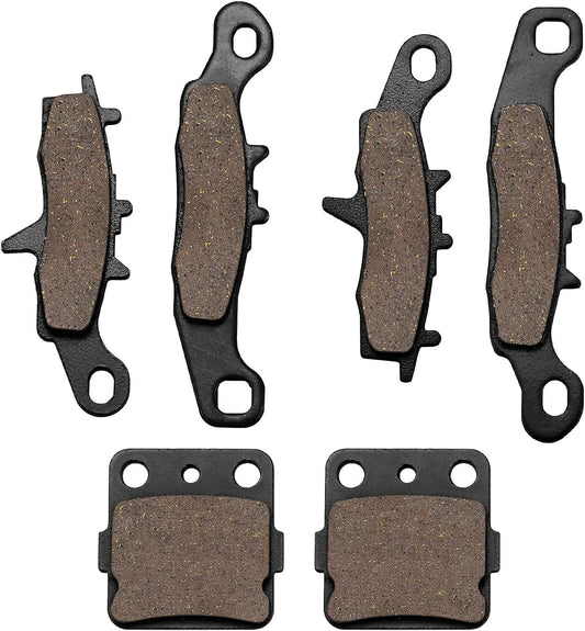 Front and Rear Brake Pads for Kawasaki KFX 450R KFX450R KSF450 2008-2014