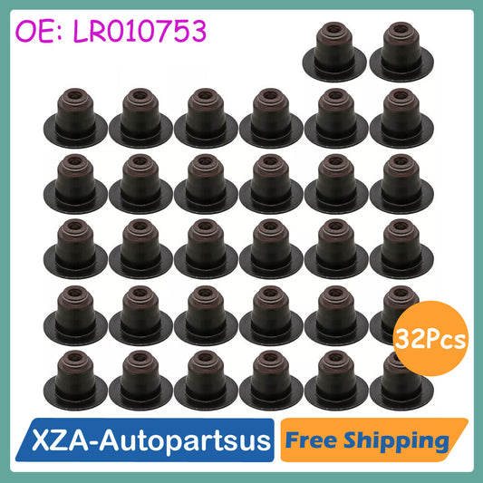 32 Pcs Valve Stem Seal Set for Land Rover Range LR4 5.0 V8 for Jaguar LR010753 New