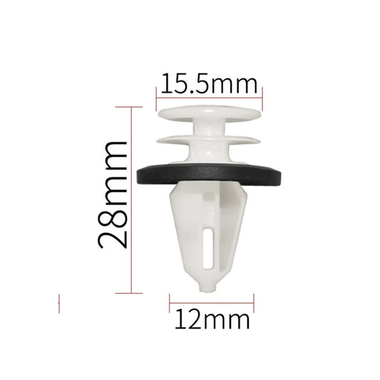 10 Car Door Panel Retainer Clips with Washer for Tesla Model X S SR