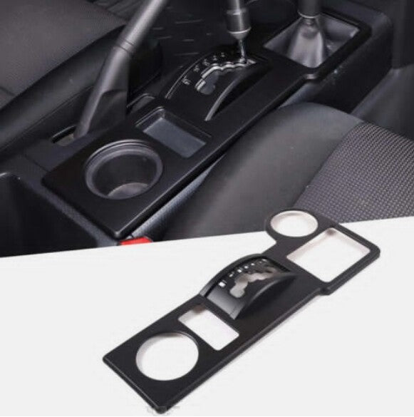 ABS Black Center Armrest Box Cover Rear Storage Tray for Honda Pilot 2015 - 2022