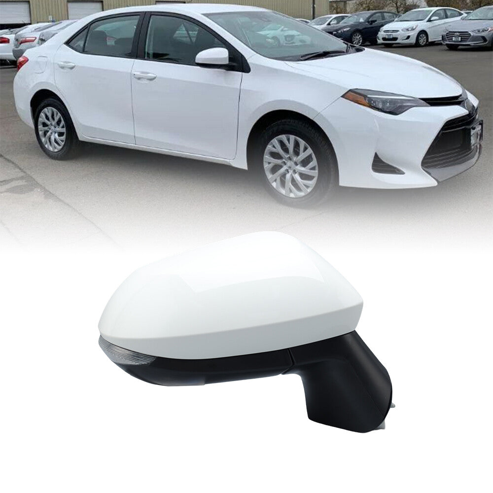 for Toyota for Corolla E21 E210 MK12 19-24 Exterior Mirror Rear View Mirror White Right