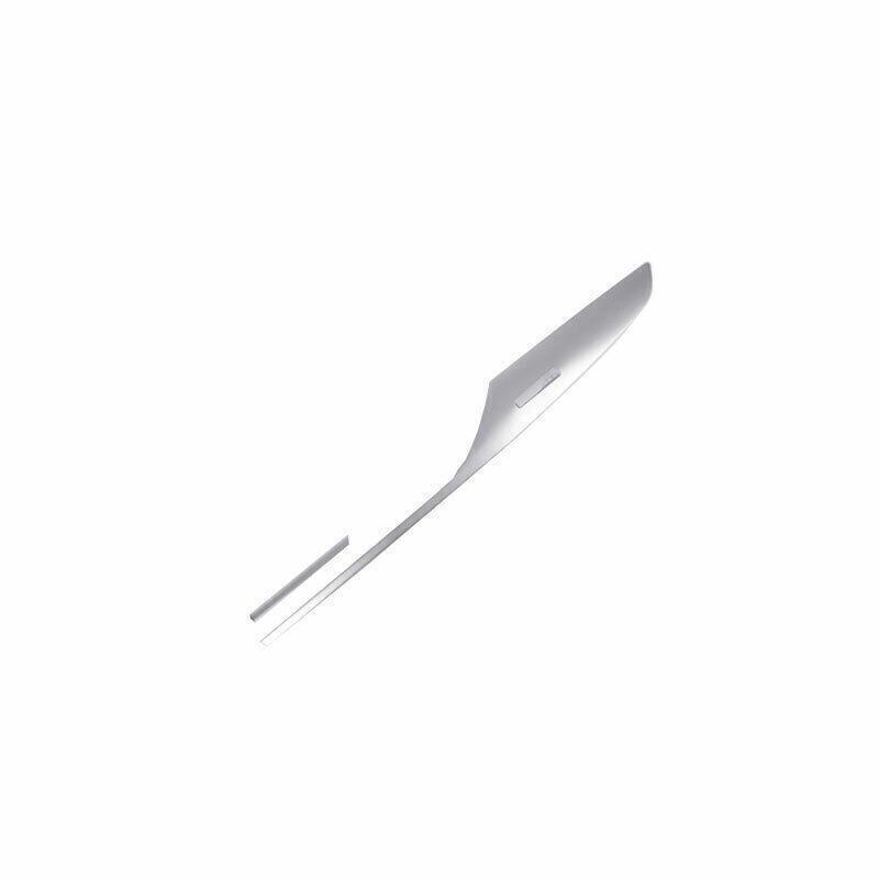 for Audi A6 A7 S6 S7 for Co ~Pilot Dashboard 2012~2018 Strip Cover Trim Silver Steel