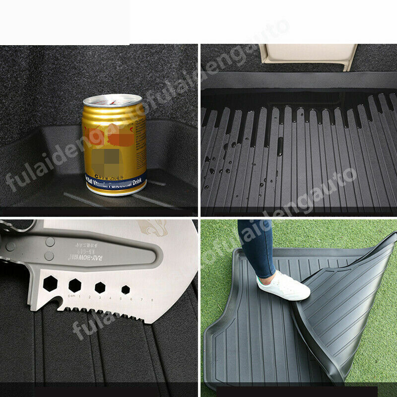 for HONDA CR-V 17-22 Black TPO Rear Trunk Cargo Floor Tray Liner Boot Pad Mat 1x