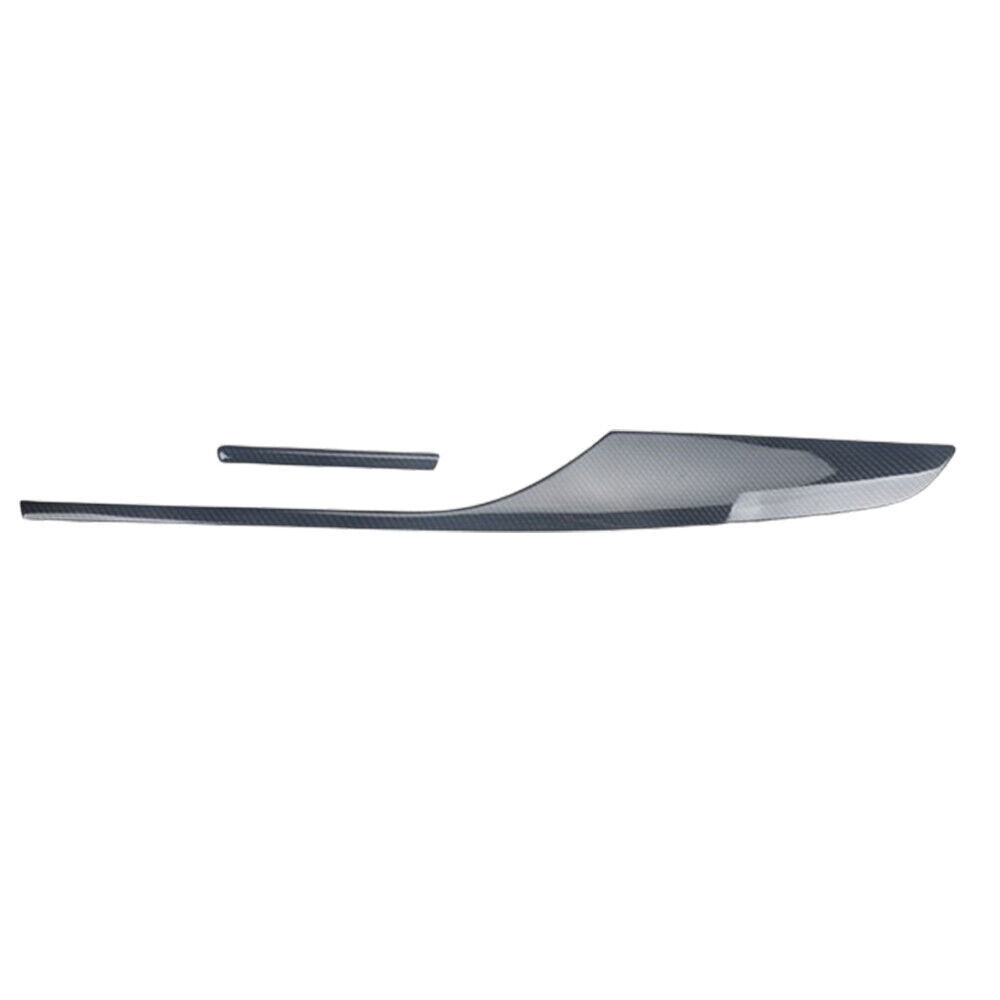for Audi A6 2012-2018 ABS Carbon Fiber Inner Console Instrument Strip Cover Trim