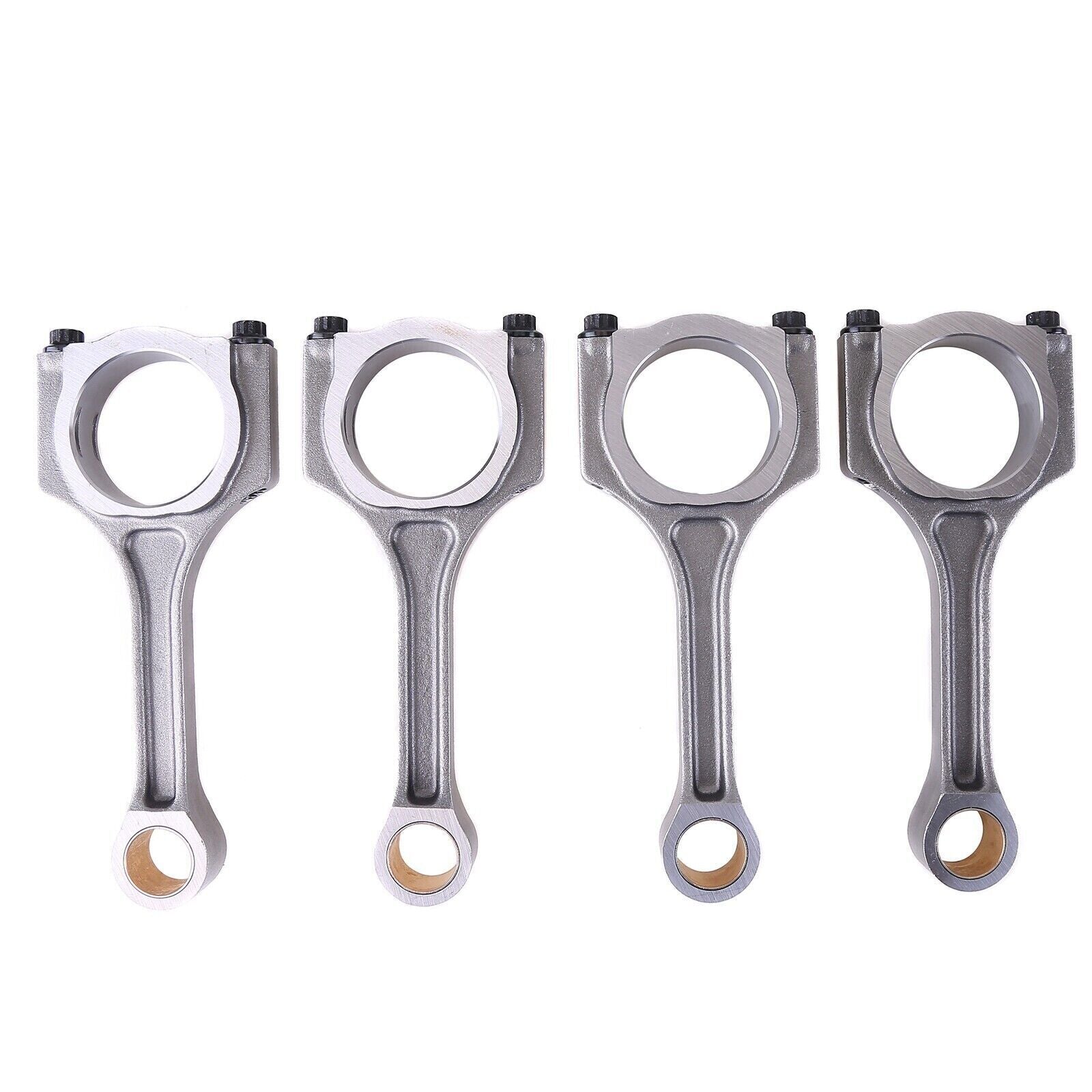 4pcs Connecting Rods +Piston Rings Kit for Hyundai Sonata Sorento Optima 2.4L