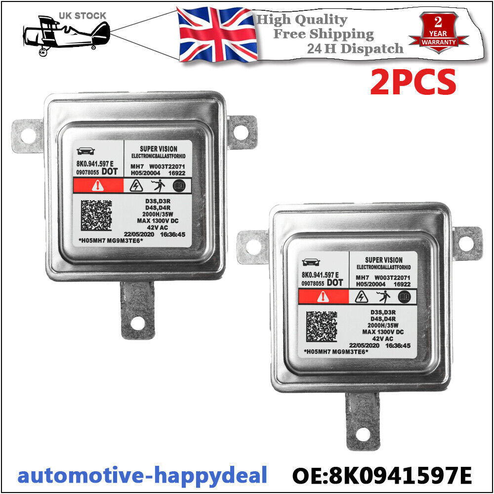 2PCS Xenon Headlight Ballast Control Unit Module for AUDI A1 A3 A4 A5 A6