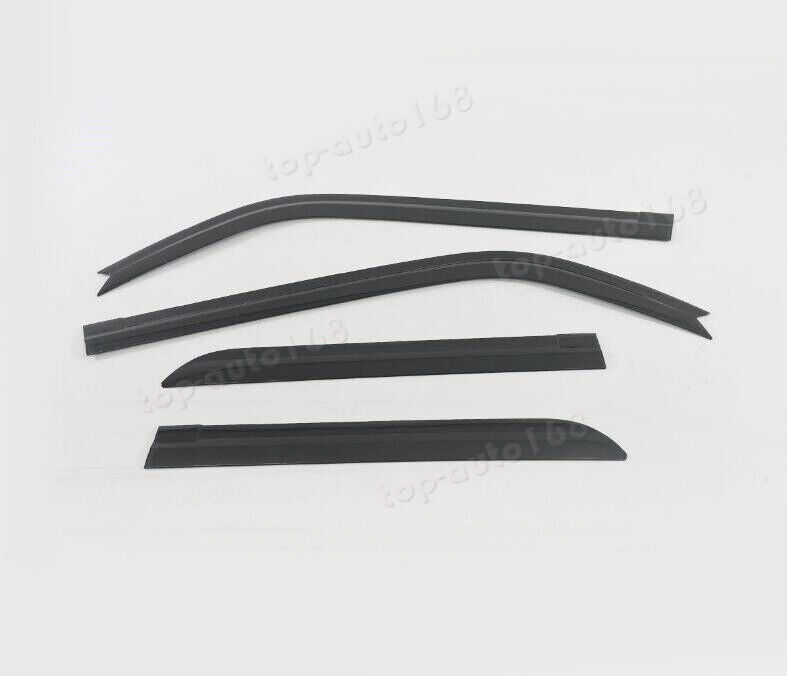 for Toyota 4Runner 2010-23 Black Window Wind Visors Rain Guard Vent Deflector 4x