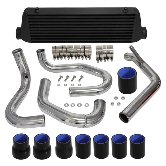 Intercooler Kit for VW for Jetta for Golf GTI GL GLI GLS MK4 1.8T Engine 98-05 Black