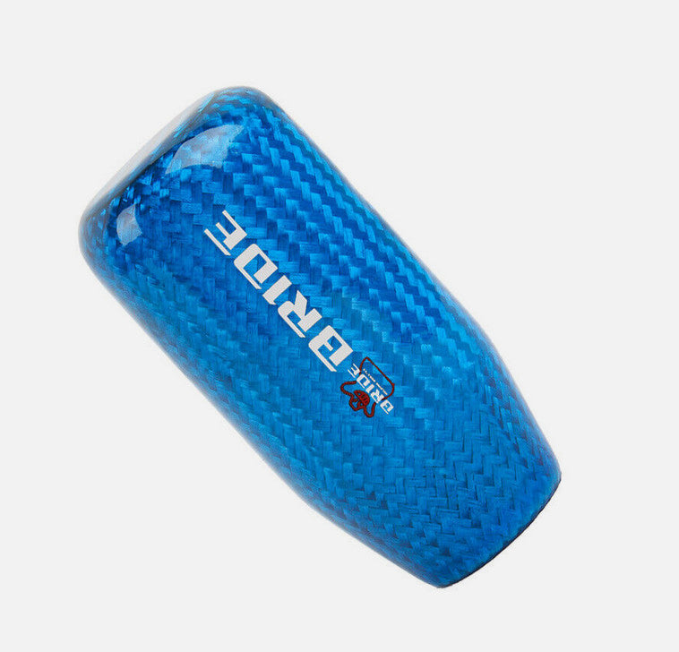 Car manual gear shift lever, bride-style true blue carbon fiber, suitable for Honda