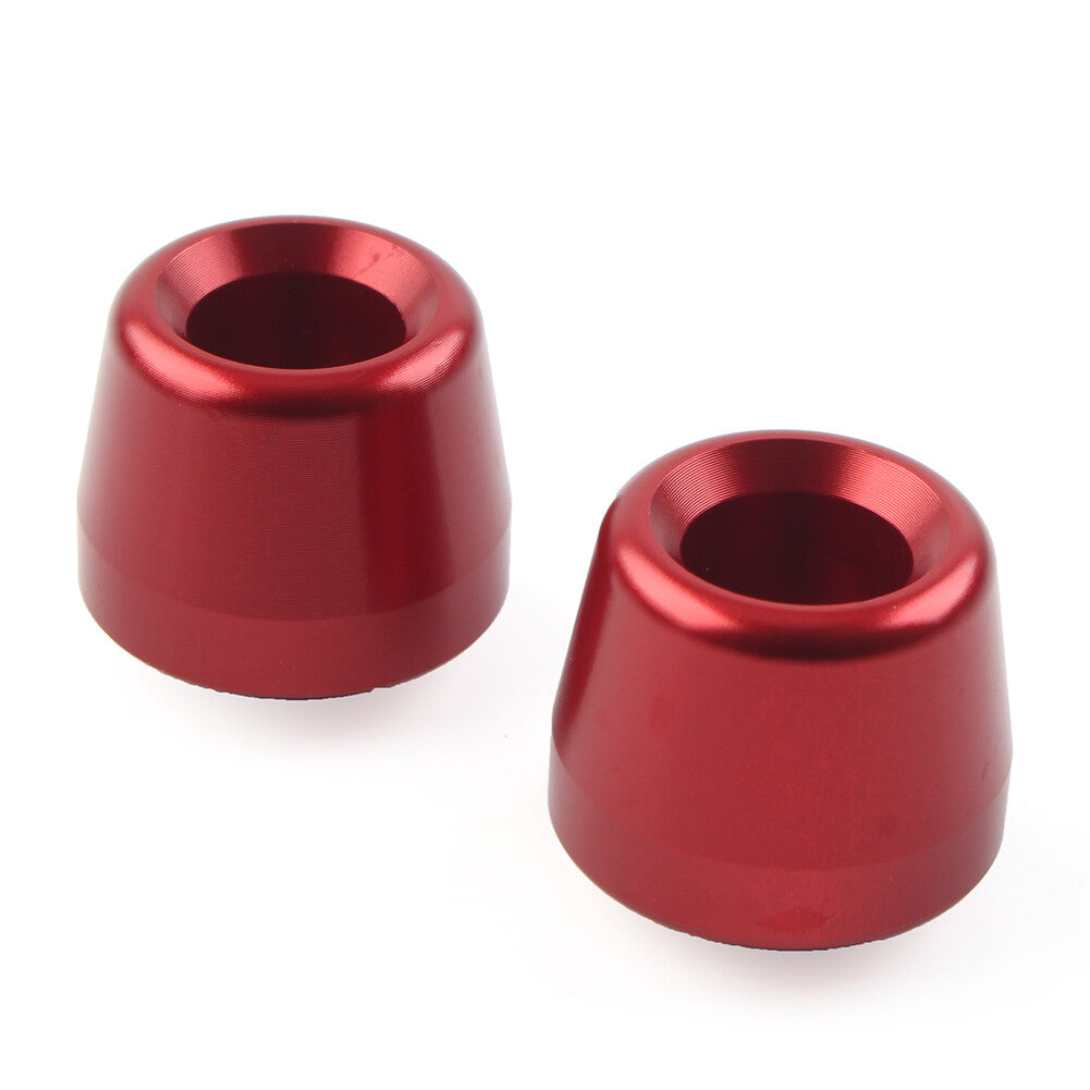 2¢ª CNC-Lenkergriffe Lenkerendschieberkappe f¨¹r for YAMAHA YZFR1 YZF-R1 2015-2023 Rot
