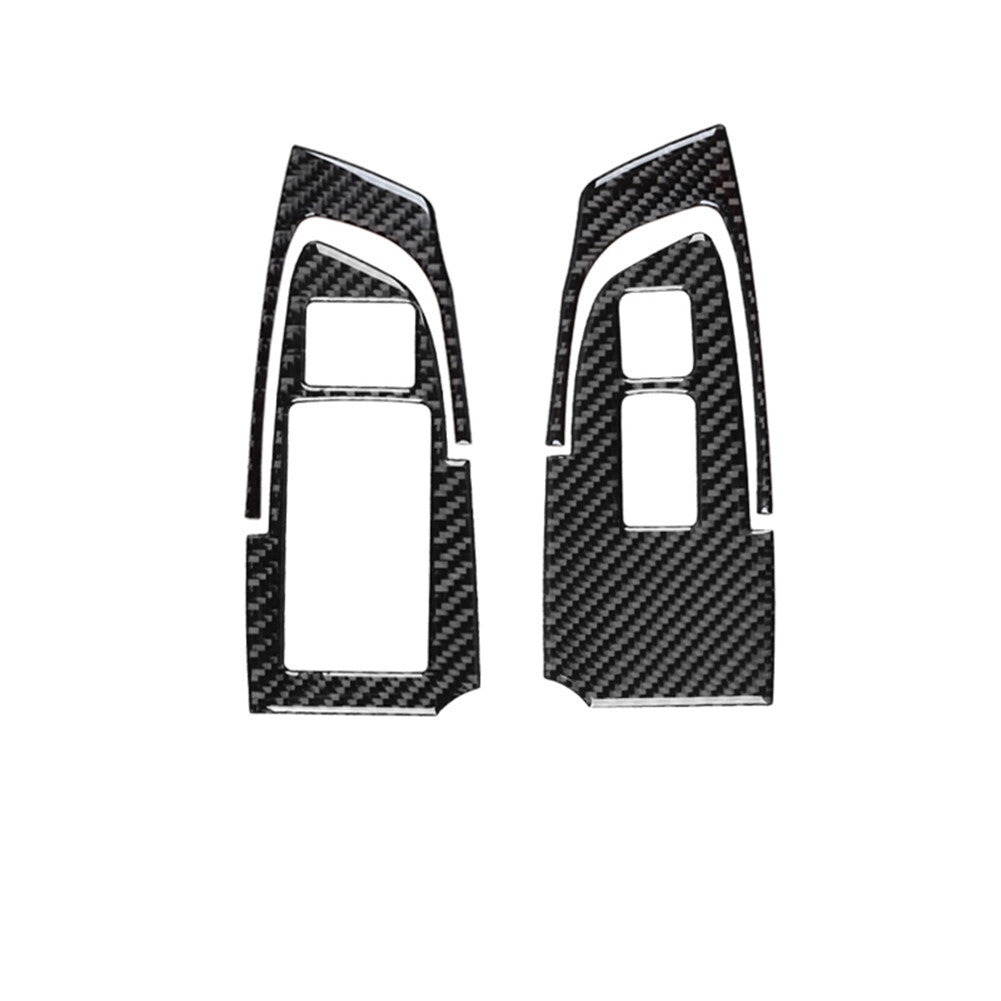 13Pcs Carbon Fiber Interior Door Control Kit Cover Trim for Acura TSX 2009-2014