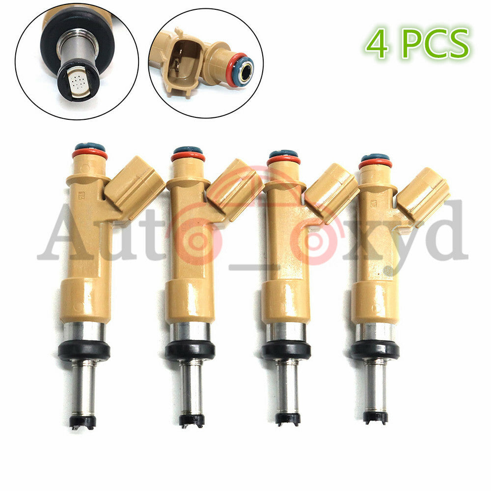 4PCS Fuel Injector NEW Set for Toyota Matrix for Corolla for Scion xD 1.8L 23250-0T020