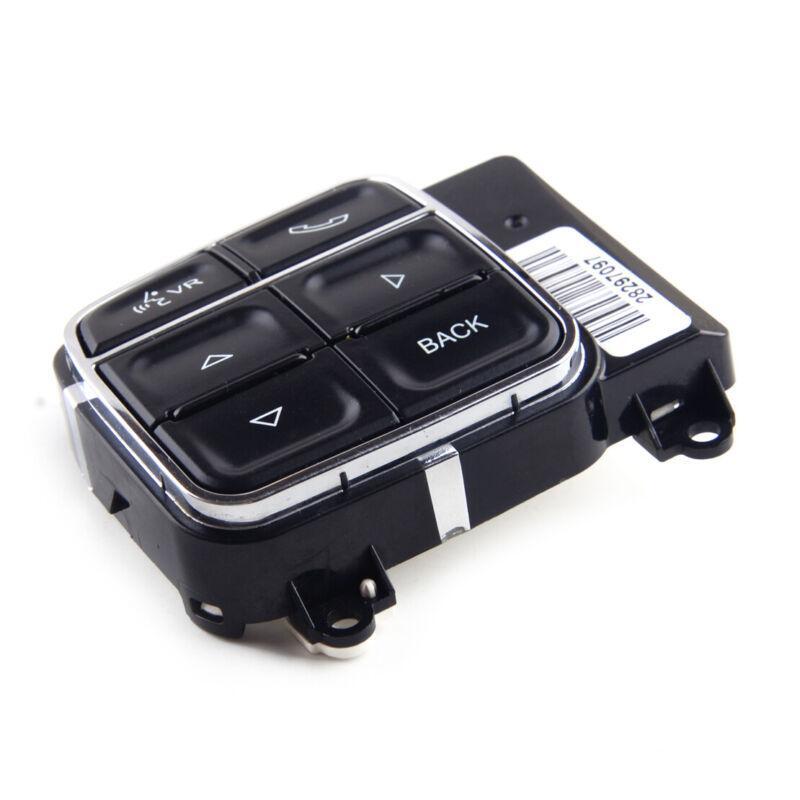 1 left-hand car steering wheel EVIC control switch 56046255AD, black.