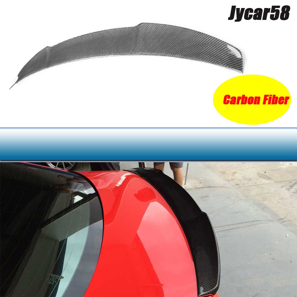 Carbon Fiber Rear Trunk Spoiler Lid Wing Lip for Audi A3 S3 Sline RS3 2014-2019