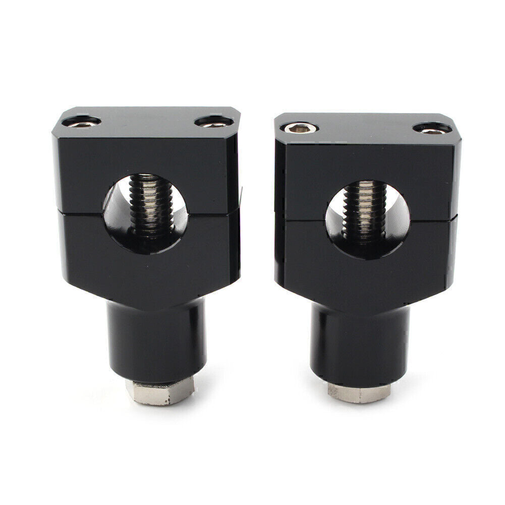 1 Handlebar Handle Bar Adapter Risers Clamp Mounts Motorcycle Fit for Harley Fatboy