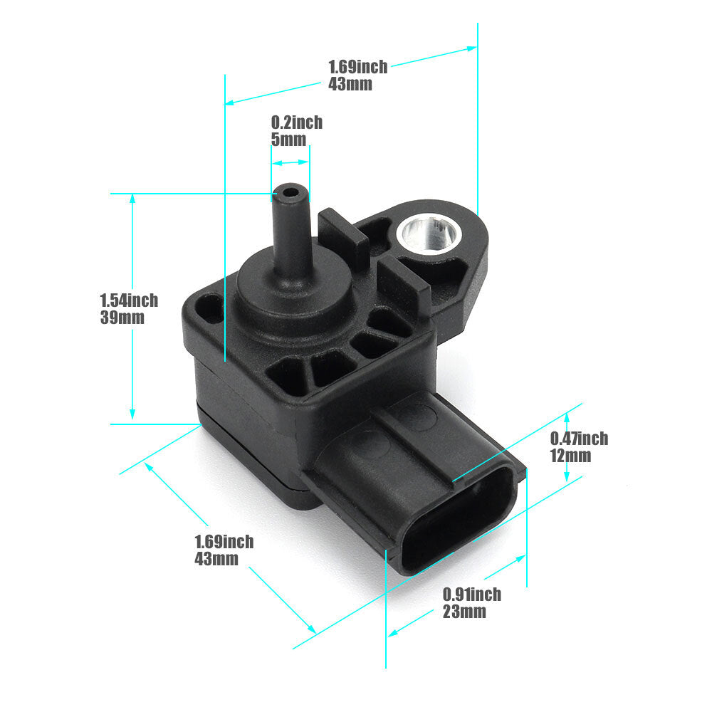 1PC MAP Sensor for Mazda Protege 1999-2003 for Mazda Protege5 2002-2003 for Mazda RX-8