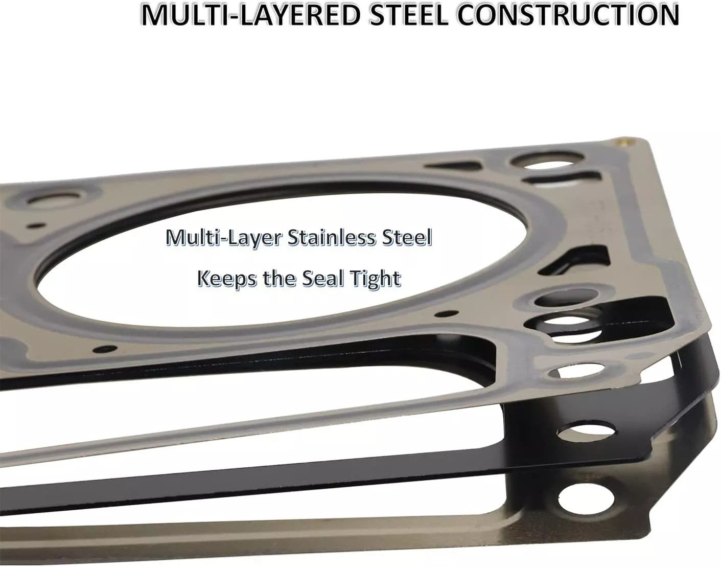 For LS9 MLS 7 Layer Cylinder Head Gaskets Pair Set Fit GM 12622033 6.0 6.2 LS3