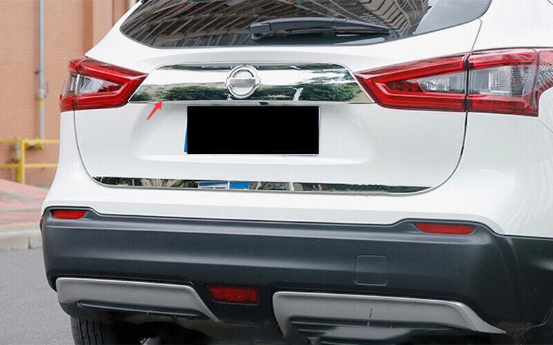 Fit for Nissan Rogue Sport 2017-2021 Chrome Tail Door Trunk Lid Strip Trim 1pcs