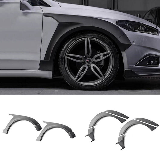 for Ford Fusion 2013-2018 Primer Fender Flares Wheel Arches Wide Body Kits guard