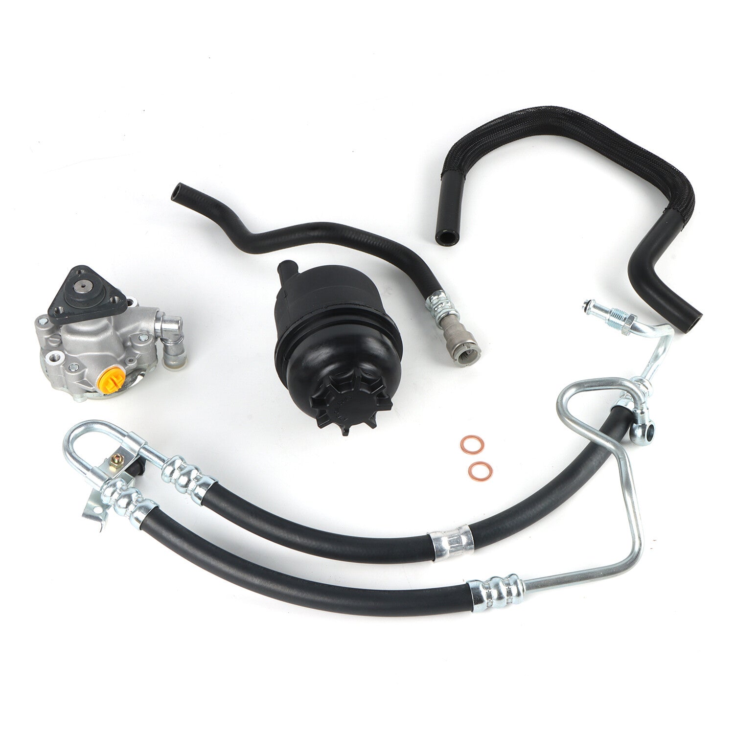 Power Steering Pump Kit Fit for BMW E46 320i 323i 325i 328Ci 328i 330i 2001-2005 F13