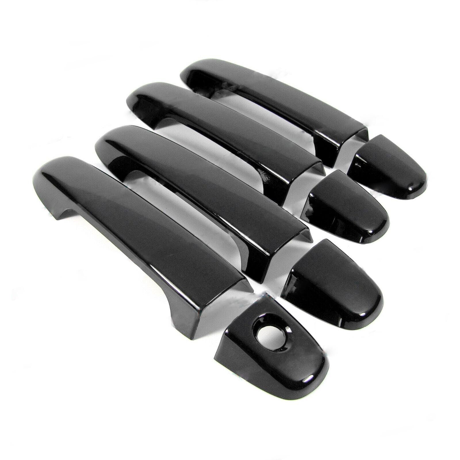 For 18 19 20 21 22 23 for Subaru Crosstrek Glossy Black Side Door Handle Cover Trim