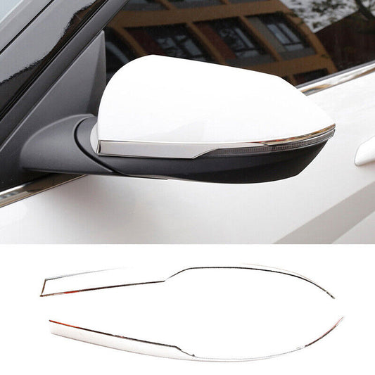 for Hyundai for Elantra 2021-2023 Stainless Side Rear View Mirror Cover Trim Strip