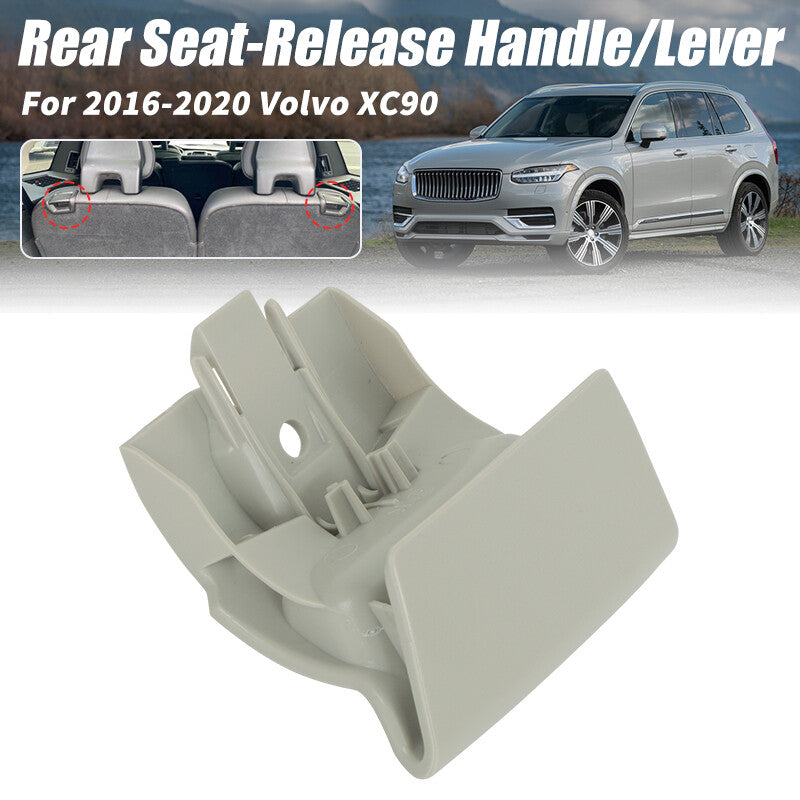 1x Rear for Seat Release Recline Switch Handle Lever Gray for Volvo XC90 2016-2023