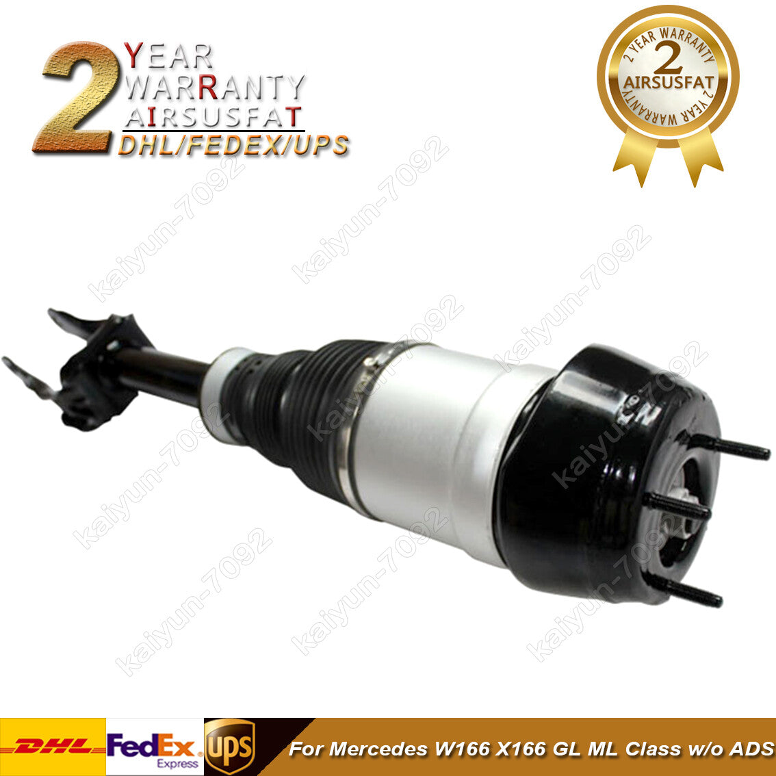 Front Right Air Suspension Shock for Mercedes W166 X166 GL ML Class 1663202613
