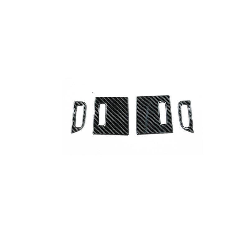 Central Console Air Outlet Vent Trim 4PCS for Ford Explorer 20-2022 Carbon Fiber
