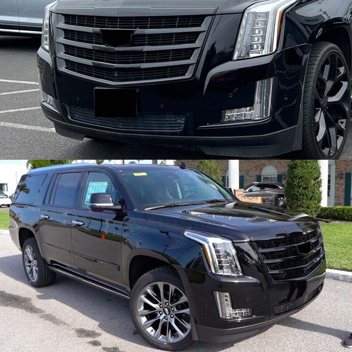FRONT BUMPER TRIM SET  LOWER GRILLE FOR 2015-2020 for CADILLAC for ESCALADE PLATINUM