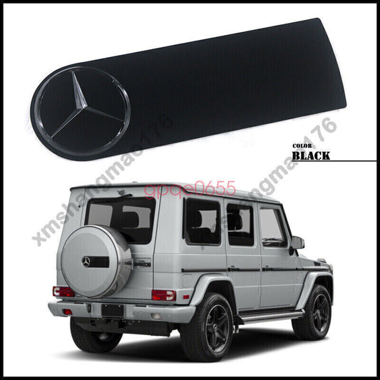 Gloss Black Spare Wheel Cover Badge Emblem for Mercedes W463 G63 G65 G63