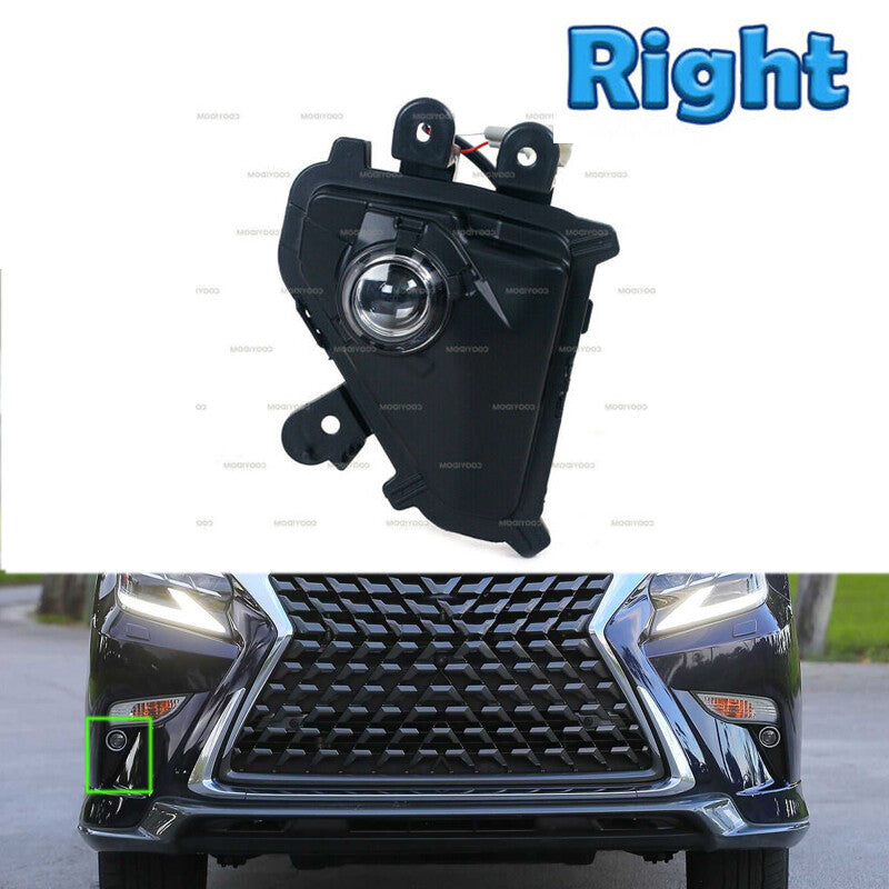 Front Bumper Fog Lamp Driver side Right for Lexus gx460 gx400 2014-2020