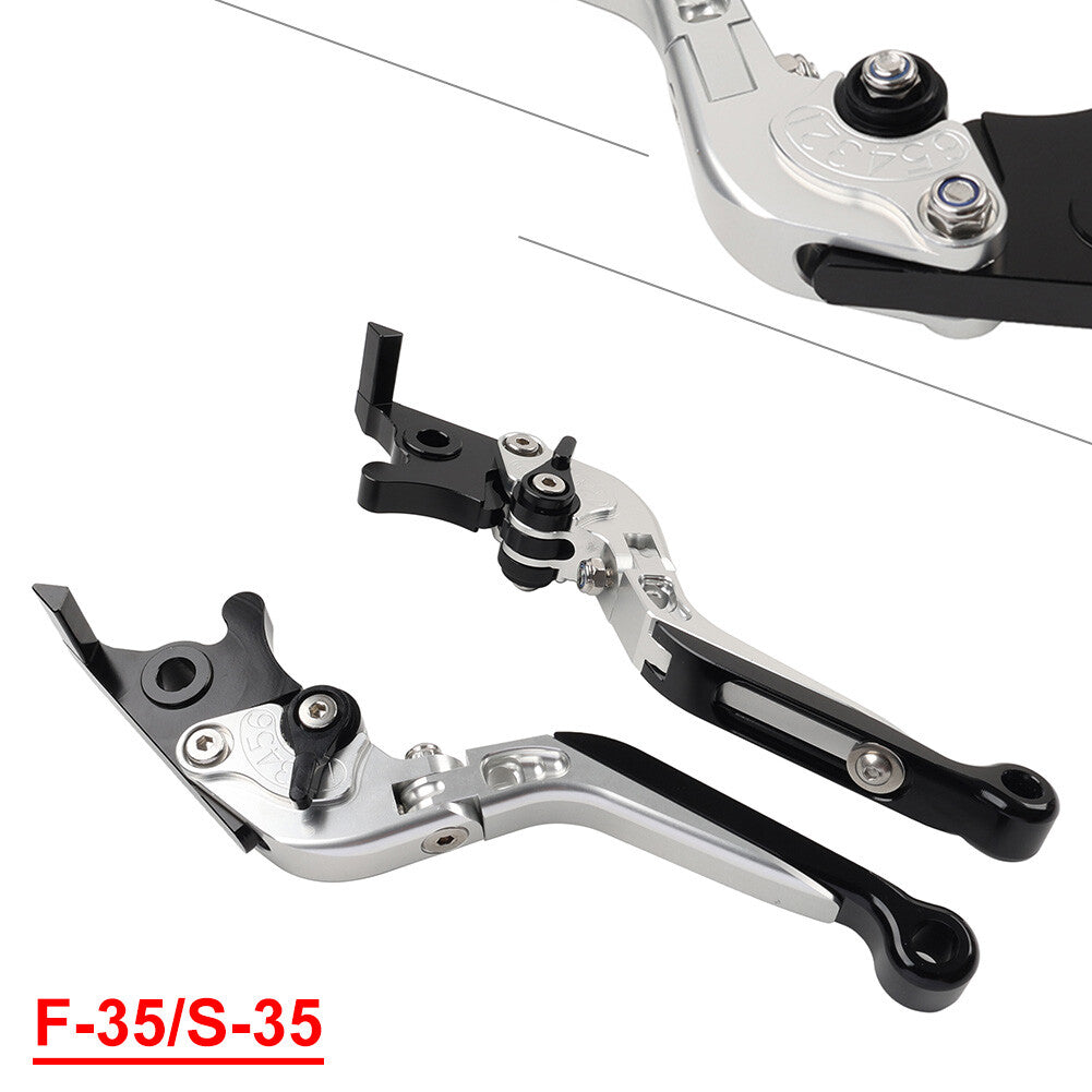 Folding Extendable Brake Clutch Levers for Suzuki GSXR600 GSXR750 06-10 GSXR1000