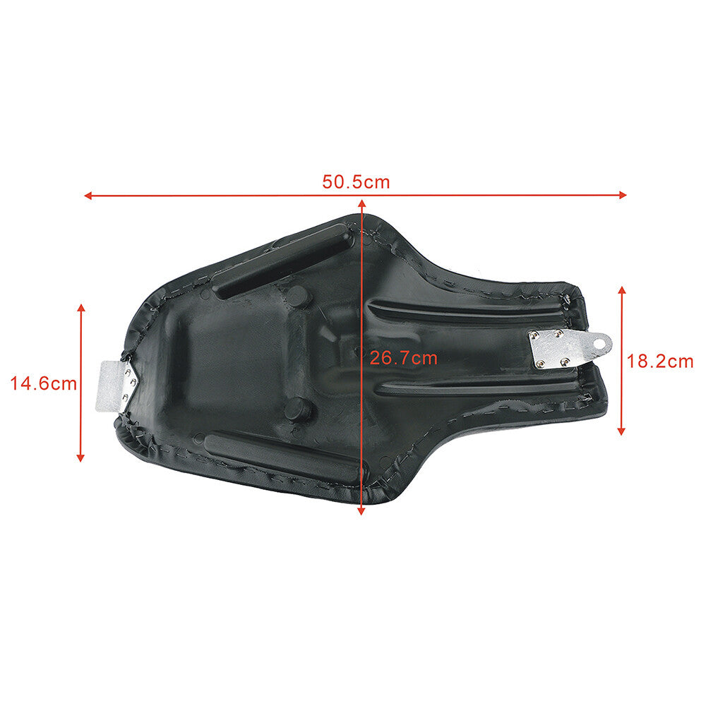 Driver and passenger double for seat , black, suitable for Harley Sportster 883 1200 XL 1200T iron 48