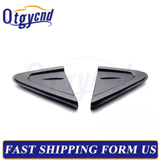 2pcs For 19-21 for Toyota for Corolla Side Mirror Fender Corner Triangle Cover Trim