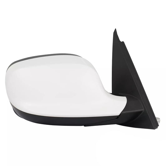 1pc White Right Side Mirror Power Heated for BMW X3 2011 2012 2013 2014