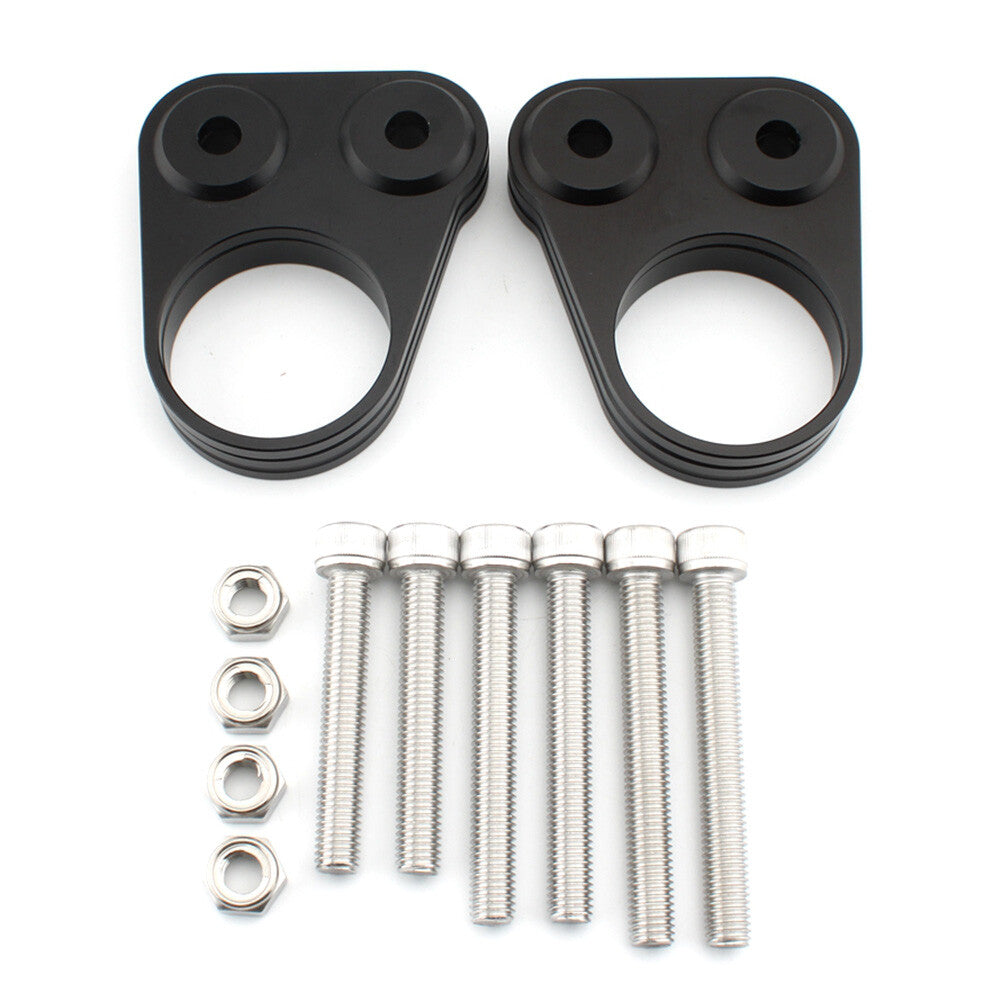 for Suzuki GSX1300R HAYABUSA 2007-20 4PCS Handlebar Riser Spacer Kit Mount Clamp