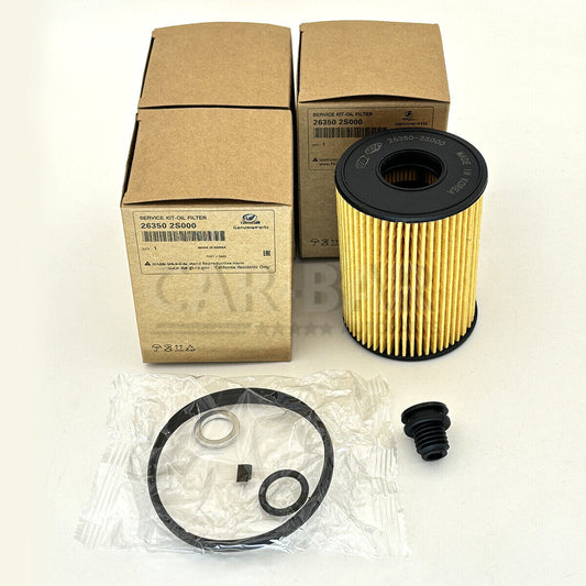 Equipment Manufacturer 4-Pack Engine Oil Filters for 2020-2024 for Hyundai - for Kia 2.5L 26350-2S000