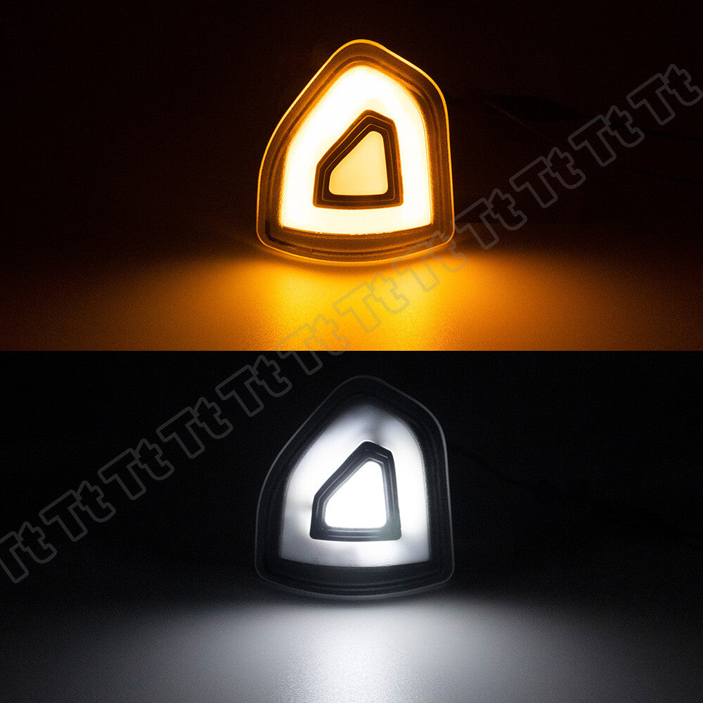 LED traction mirror turn signals suitable for Dodge for Ram 1500 2500 3500 with clear lens (USA)