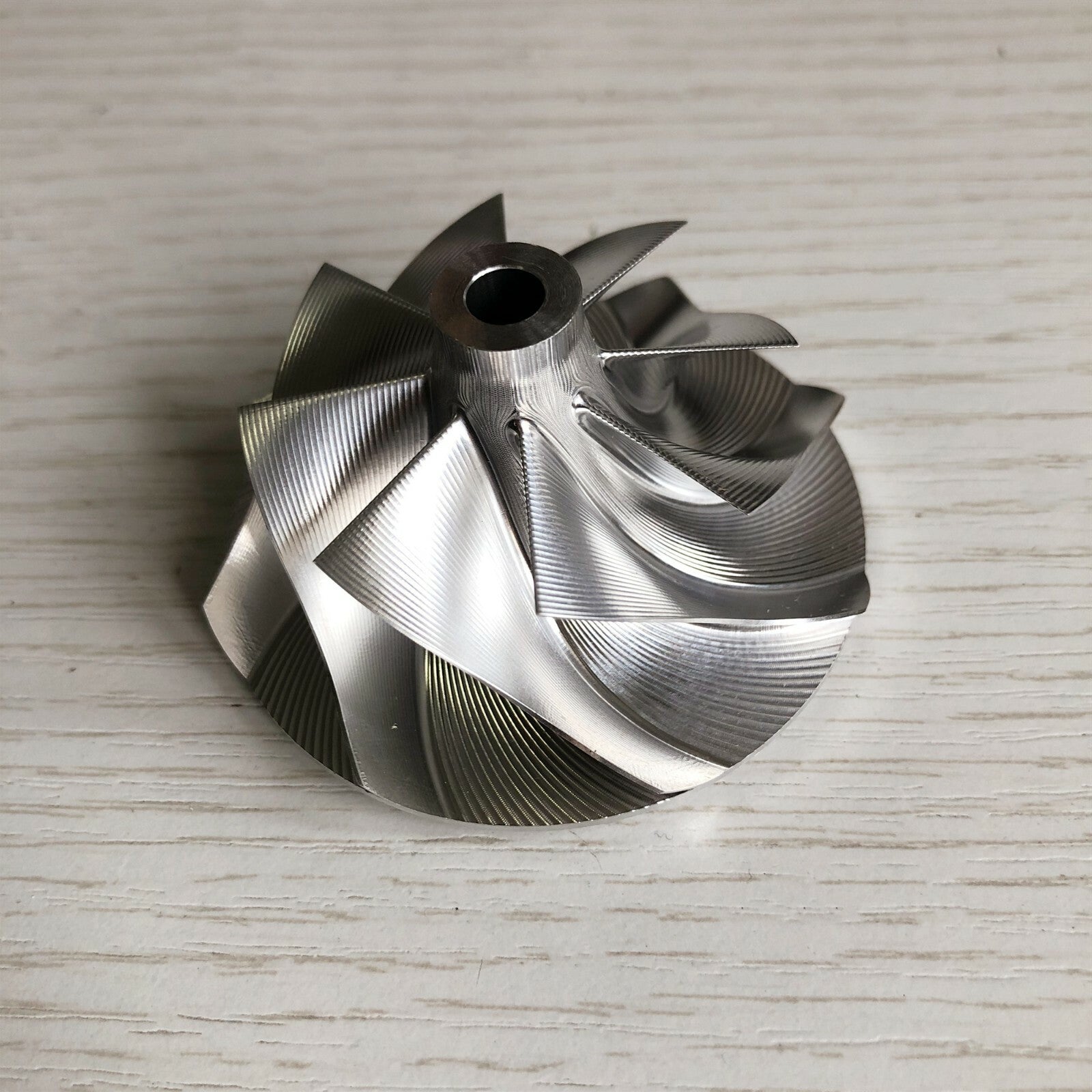 GTX2860R GEN II 45.66/60.00 mm 8+0 insert milling blank compressor wheel