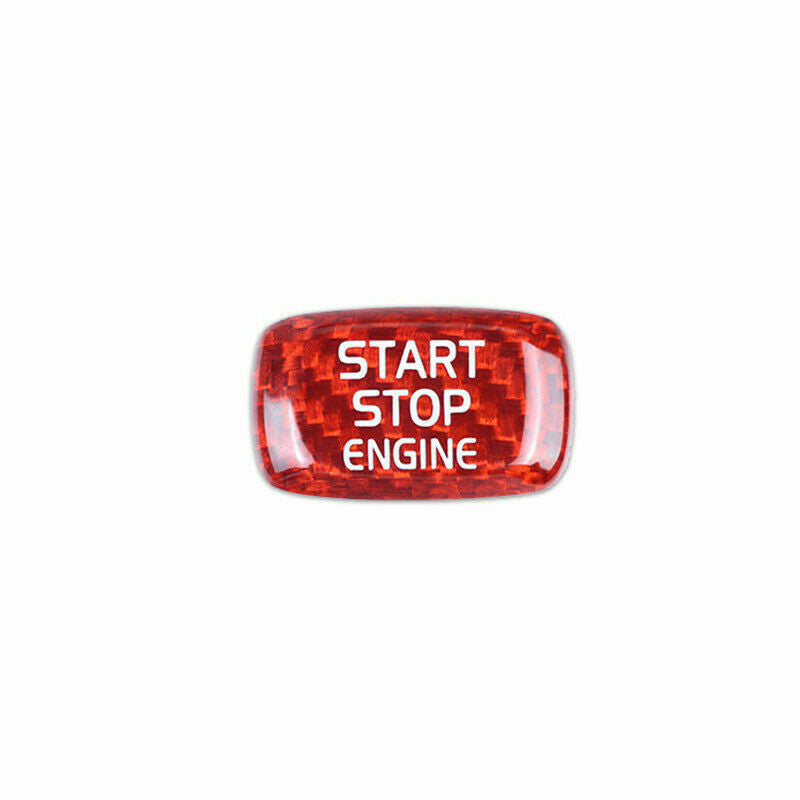 Real Carbon Fiber Engine Start Stop Button Cover Fit for Volvo XC60 S60 V60 V40