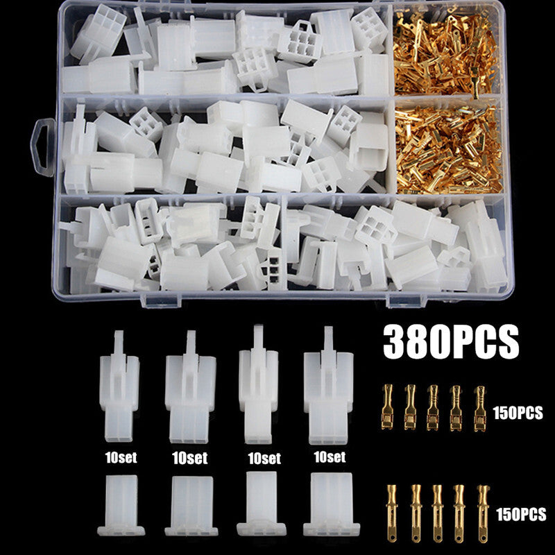 Car 2.8mm 2/3/4/6 Pin Electrical Wire Connector Male Female Cable Terminal Plug