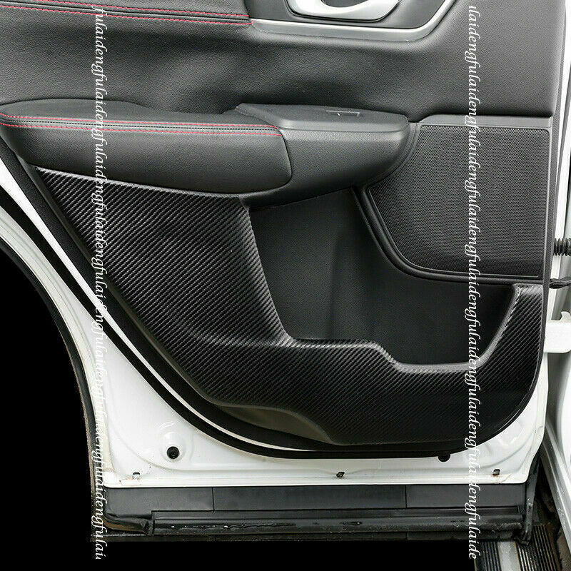 4P Leather Door Anti-Kick Anti-Dirty Pad Guard Trim for Honda CR-V CRV 2017-2022