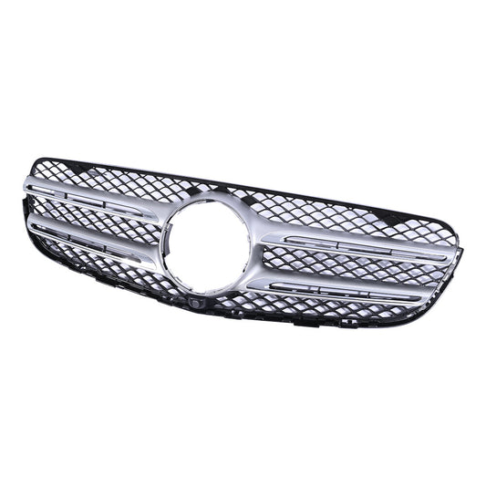 Chrome Front Bumper Grille 2538802100 For 2016-2019 for Mercedes-Benz X253 GLC300