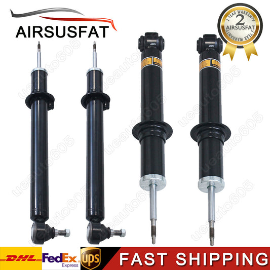 4x Front Rear Shock Strut Cores for Mercedes R230 SL550 SL600 SL55 SL63 SL65 AMG