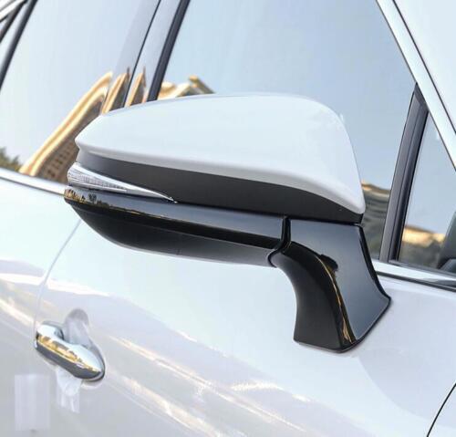 for Toyota for Sienna 2021-2023 Glossy Black Rearview Side Door Mirror Strips Trim