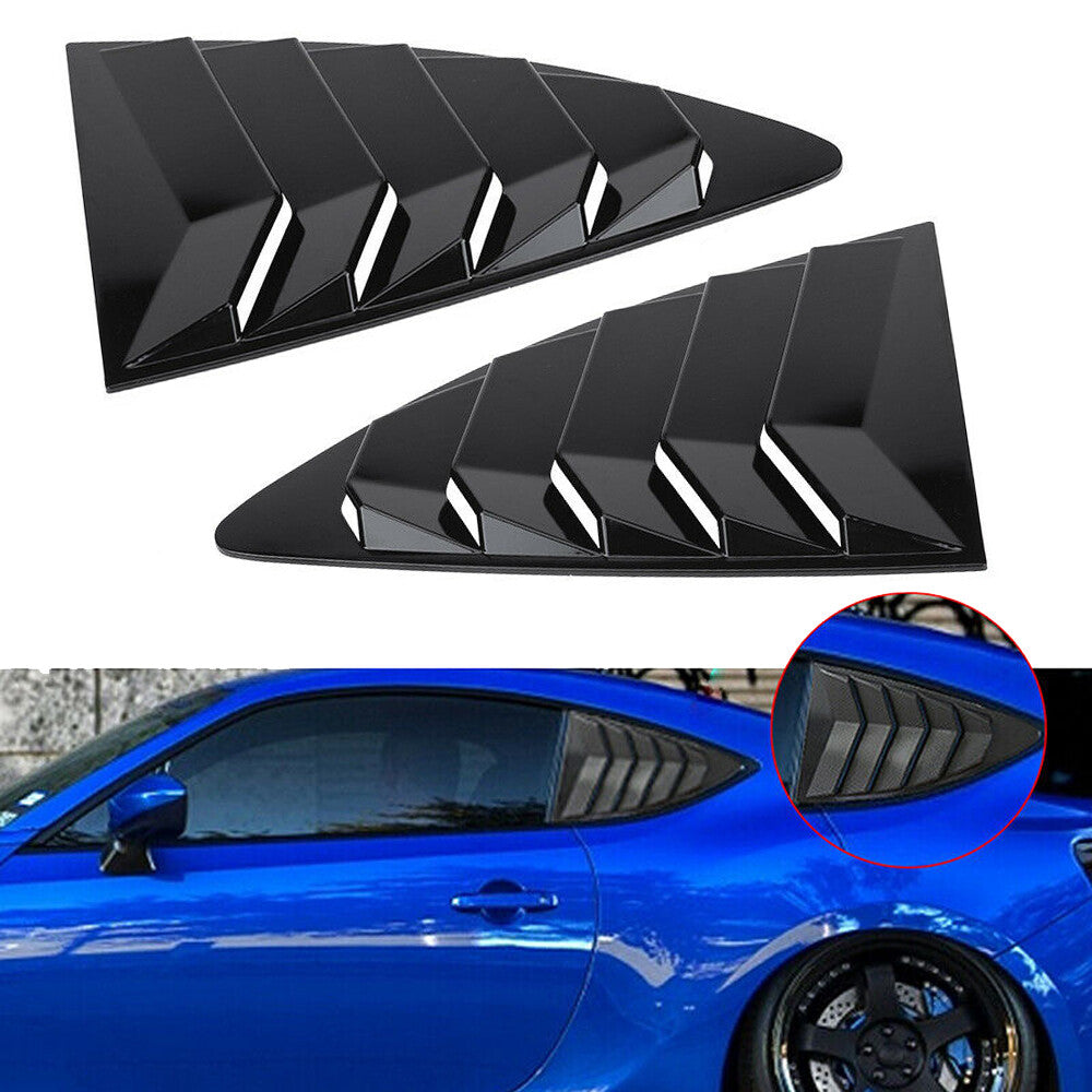 1/4 25 cent side window louver scoop cover for Toyota 86 for Scion FRS for Subaru