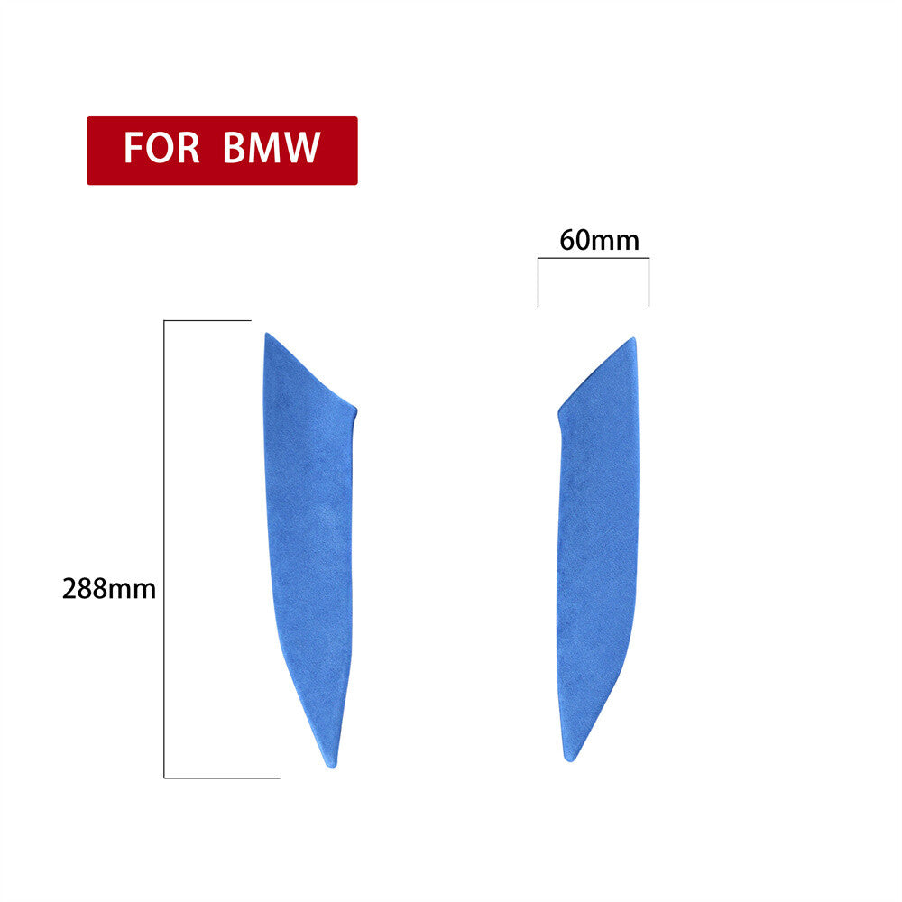 Suede Blue Center Console Gear Shift Side Cover for BMW 3 4 Series G20 G28 2020+